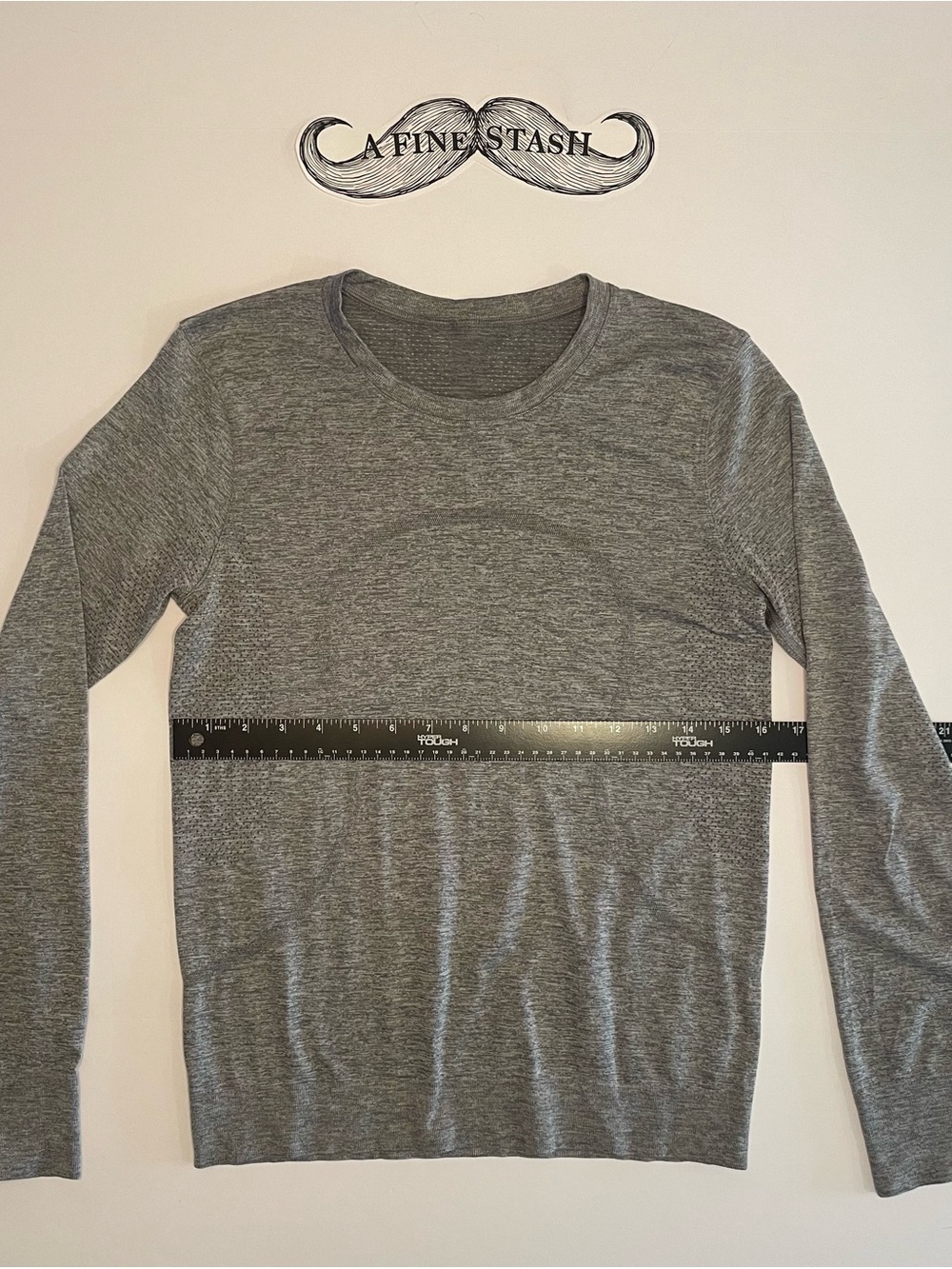 Lululemon Swiftly Tech Long Sleeve Crewneck Shirt 2.0 Women's 4 Heathered Slate